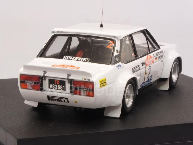 Fiat 131 Abarth #2 Winner Rally Sanremo 1980  Rohrl - Geistdorfer - trofeu