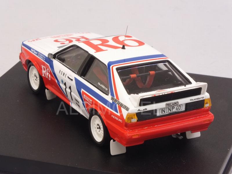 Audi Quattro R6 #11 Rally Montecarlo 1982 Cinotto - Radaelli - trofeu