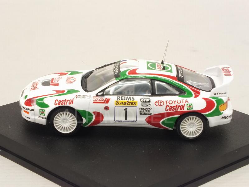 Toyota Celica ST205 #1 Rally Monte Carlo 1995 Auriol - Occelli - trofeu