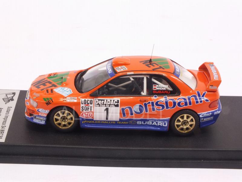 Subaru Impreza WRC #1 Winner Int.ADAC Rally Oberland 20Deutsche Rallymeister 2000 Kremer - Wicha - trofeu