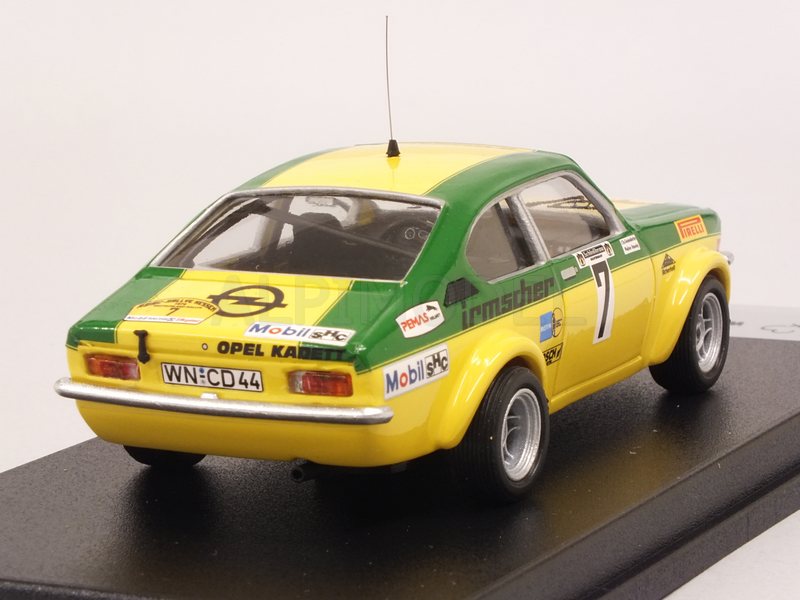Opel Kadett GT/E #7 Winner Rally Hessen 1976 Smolej - Geistdorfer - trofeu