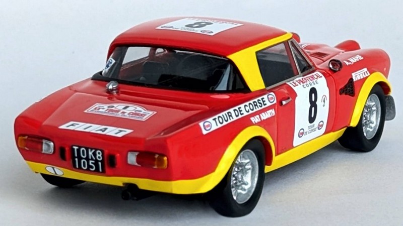 Fiat 124 Abarth #8 Tour De Corse 1974 Darniche-Mahe by trofeu
