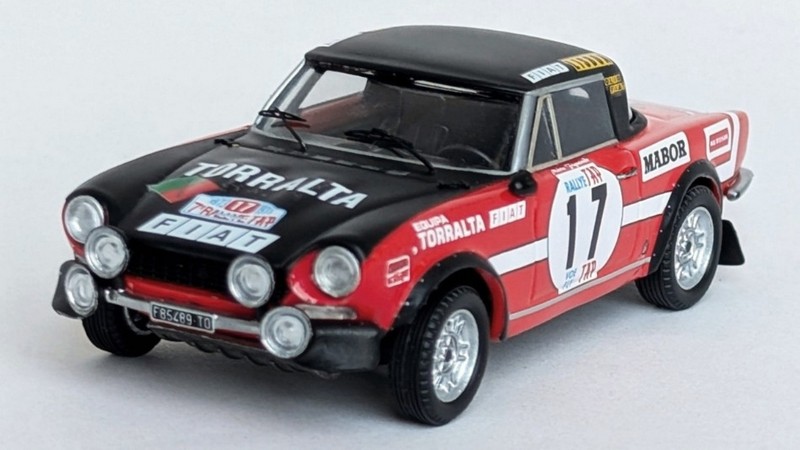 Fiat 124 Sport Spider 1600 #17 TAP Rally 1973 Figueiredo-Barata by trofeu