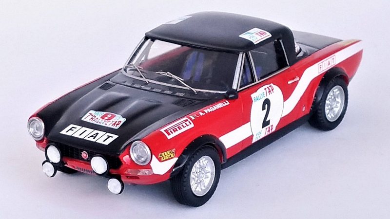 Fiat 124 Abarth Rally #2 Rally TAP 1973 Paganelli - Russo by trofeu