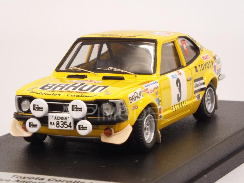 Toyota Corolla Levin #3 Rally TAP 1974 Andersson - Hertz by trofeu