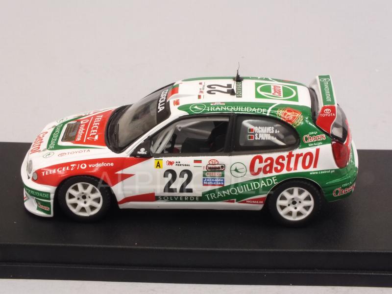 Toyota Corolla WRC #22 Rally Portugal 2001 Chaves - Paiva - trofeu
