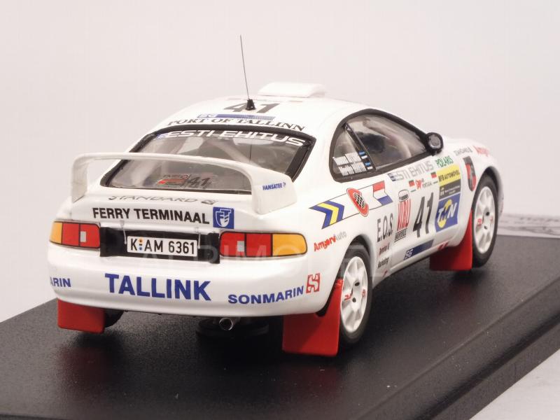 Toyota Celica GT Four #41 Rally Portugal 1998 Martin - Kitsing - trofeu