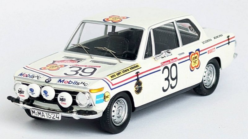 BMW 2002 TI #39 Alpenfahrt 1973 Stroppe - Smolej by trofeu