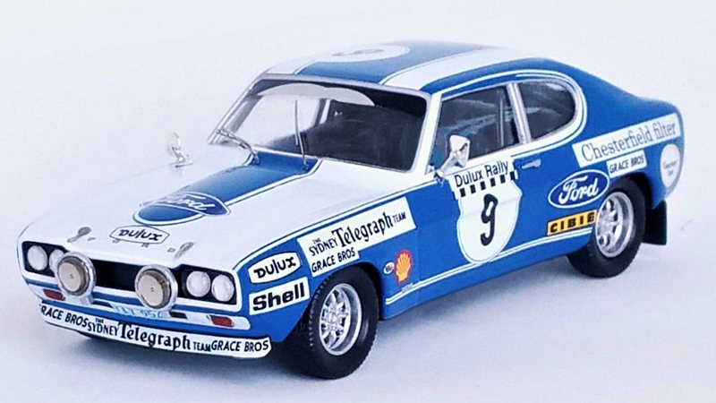 Ford Capri 2600 RS #9 Rally Dulux 1972 McKay - Connelly by trofeu