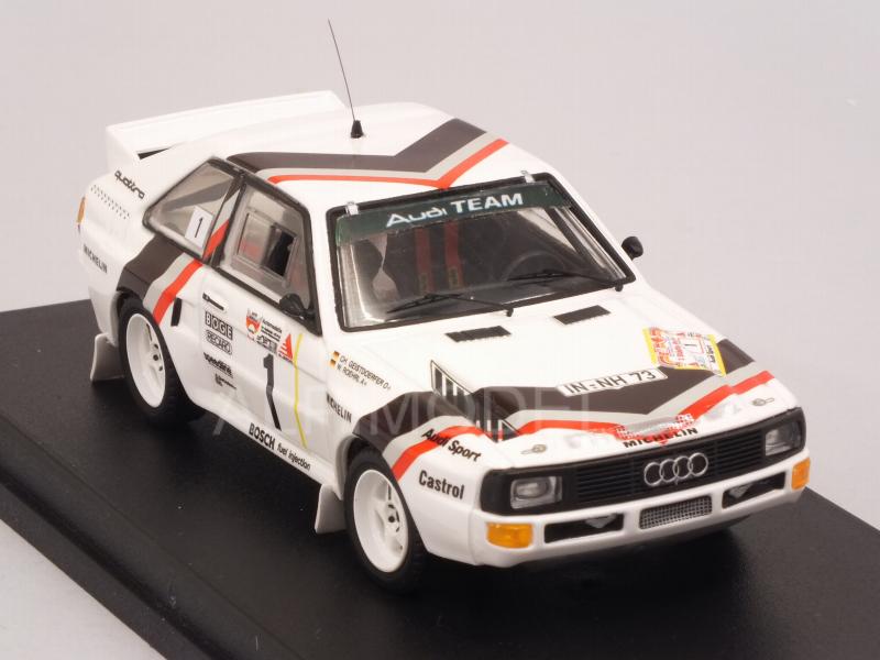 Audi Quattro #1 Winner Stadte Rally 1984 Rohrl - Geistdorfer Start Rally Version - trofeu