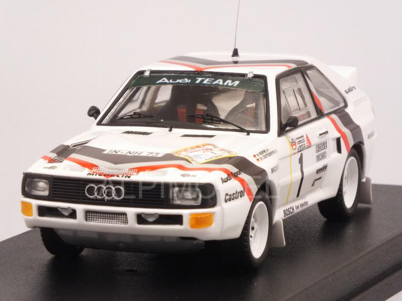 Audi Quattro #1 Winner Stadte Rally 1984 Rohrl - Geistdorfer Start Rally Version by trofeu