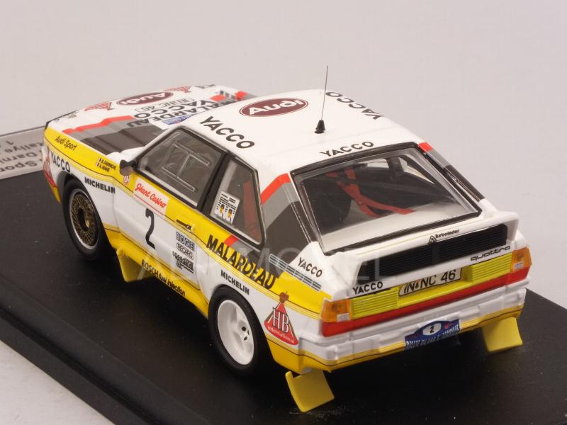 Audi Quattro #2 Rally du Var 1984 Darniche - Mahe - trofeu