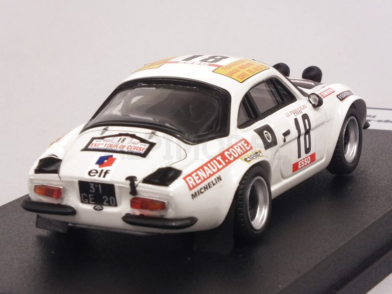 Alpine A110 Renault #18 Tour De Corse 1978 Venturini - Simonini - trofeu