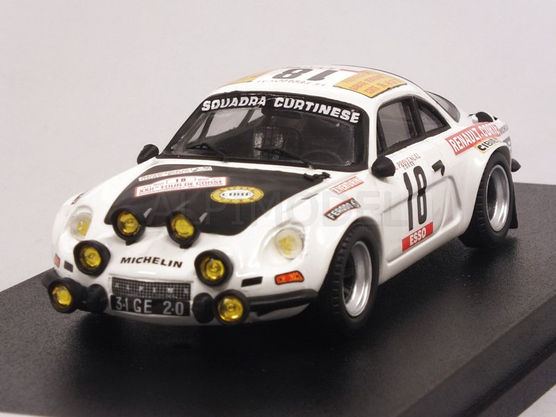 Alpine A110 Renault #18 Tour De Corse 1978 Venturini - Simonini by trofeu