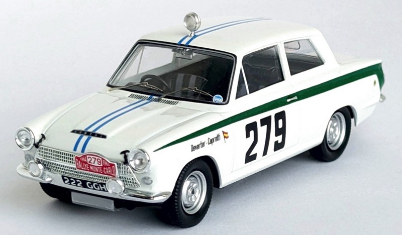 Ford Cortina Lotus #279 Rally Monte Carlo 1964 Reveter - Caprotti by trofeu