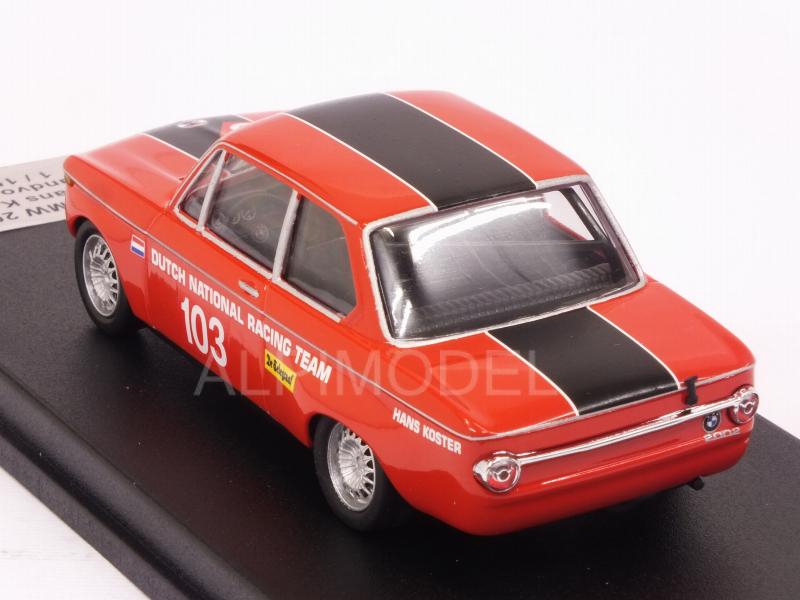 BMW 2002 #103 Zandvoort 1969 Hans Koster - trofeu