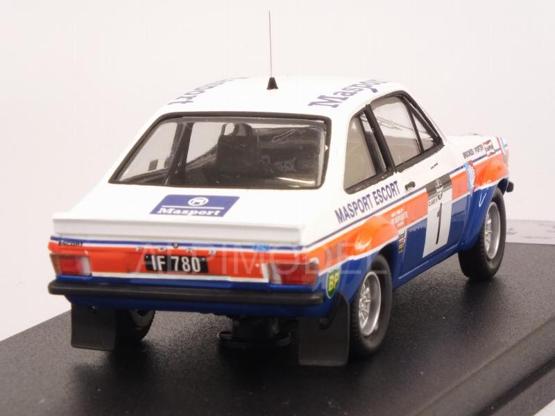 Ford Escort Mk2 #1 Winner Rally New Zealand 1978 Brookes - Porter - trofeu