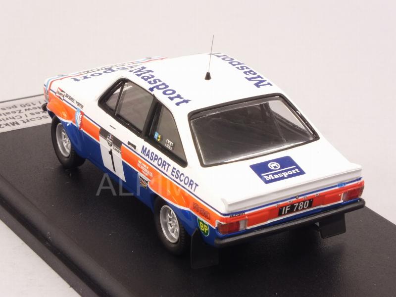 Ford Escort Mk2 #1 Winner Rally New Zealand 1978 Brookes - Porter - trofeu