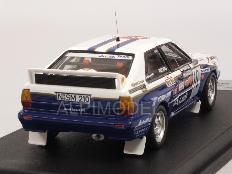 Audi Quattro #10 National Breakdown Rally 1987 Bosch - Hodgson - trofeu