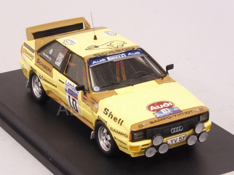 Audi Quattro #10 RAC Rally 1983 Lampi - Kuukkala - trofeu