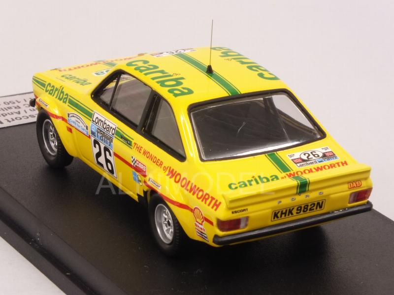Ford Escort Mk2 RAC Rally 1977 Dawson - Marriott - trofeu