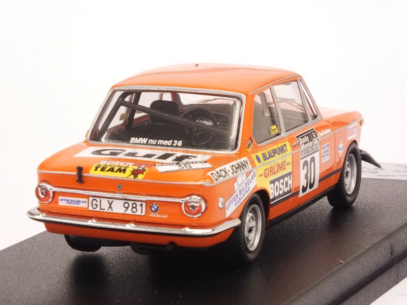 BMW 2002 #30 RAC Rally 1973 Danielsson - Sundberg - trofeu