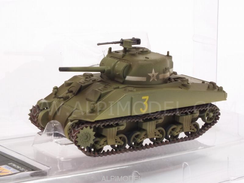 M4 Middle Tank (mid.) 1st Armored Div. by trumpeter