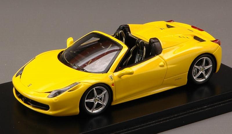 Ferrari 458 Spider 2012 (Giallo Modena) by true-scale-miniatures