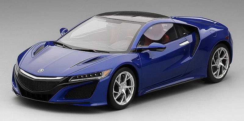 Acura NSX Nouvelle Blue Pearl Top Speed by true-scale-miniatures