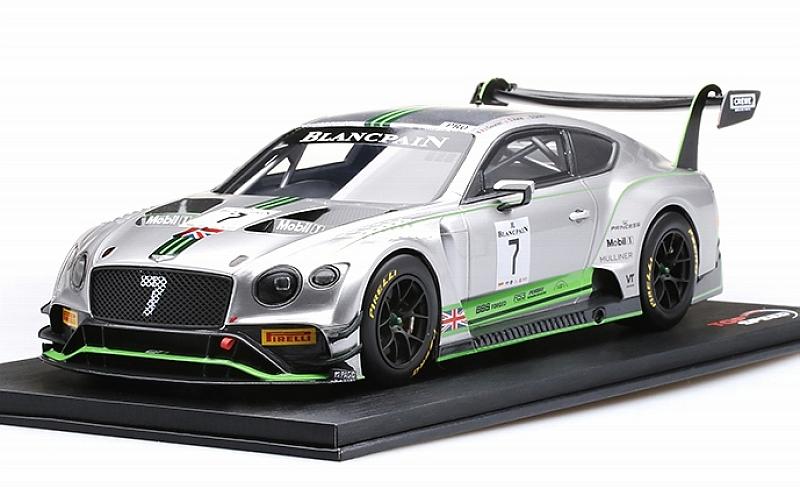Bentley Continental GT3 #7 Blancpain GT Monza 2018 'Top Speed' Edition by true-scale-miniatures