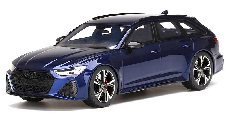 Audi RS6 Avant (Navarra Blue Metallic) Top Speed Edition by true-scale-miniatures