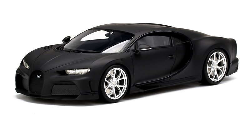 Bugatti Chiron Super Sport 300+ Black  Top Speed Edition by true-scale-miniatures