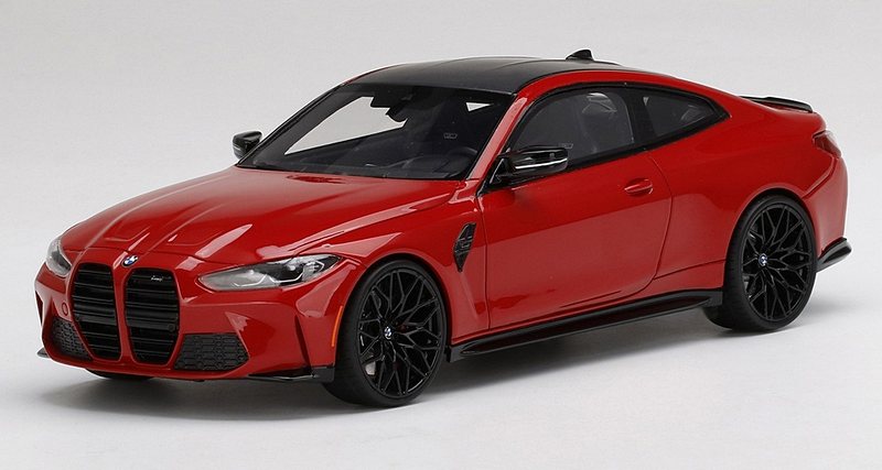 BMW M4 Competition Coupe (G82) 2021 (Toronto Red) Top Speed Edition by true-scale-miniatures