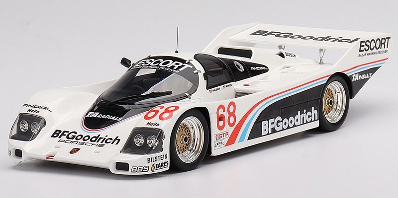 Porsche 962 #68 BF Goodrich IMSA Road America 500 Miles 1986 Top Speed Edition by true-scale-miniatures