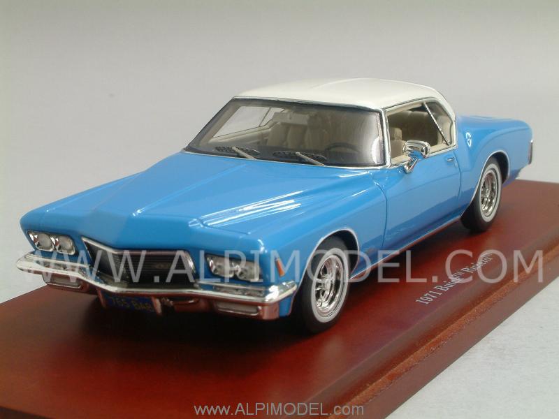 Buick Riviera 1971 (Light Blue) by true-scale-miniatures