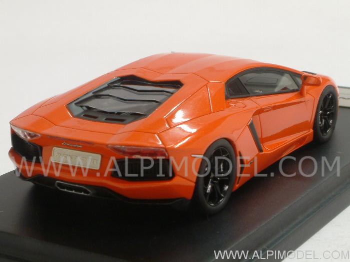 Lamborghini Aventador  (Orange Argos) - true-scale-miniatures