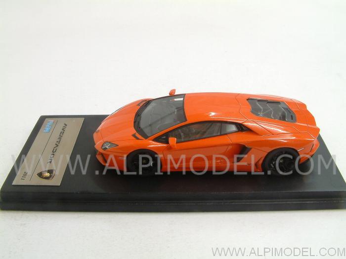 Lamborghini Aventador  (Orange Argos) - true-scale-miniatures