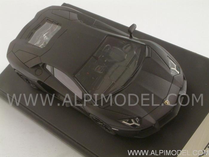 Lamborghini Aventador LP700-4 (Nemesis Matt Black) Limited Edition 150pcs. for Italy - true-scale-miniatures