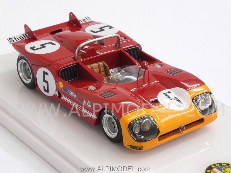 Alfa Romeo 33/3 Autodelta #5 Winner Targa Florio 1971 Vaccarella - Hezemans - true-scale-miniatures