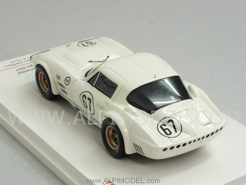 Chevrolet Grand Sport Coupe #67 500 Miles Road America 1964 Hall - Penske - Sharp - true-scale-miniatures
