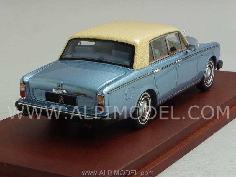 Rolls Royce Silver Shadow II Park Ward 1971 (Light Blue Metallic) - true-scale-miniatures