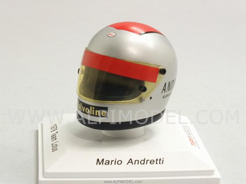 true-scale-miniatures Helmet Mario Andretti 1978 Lotus (1/8 scale model)