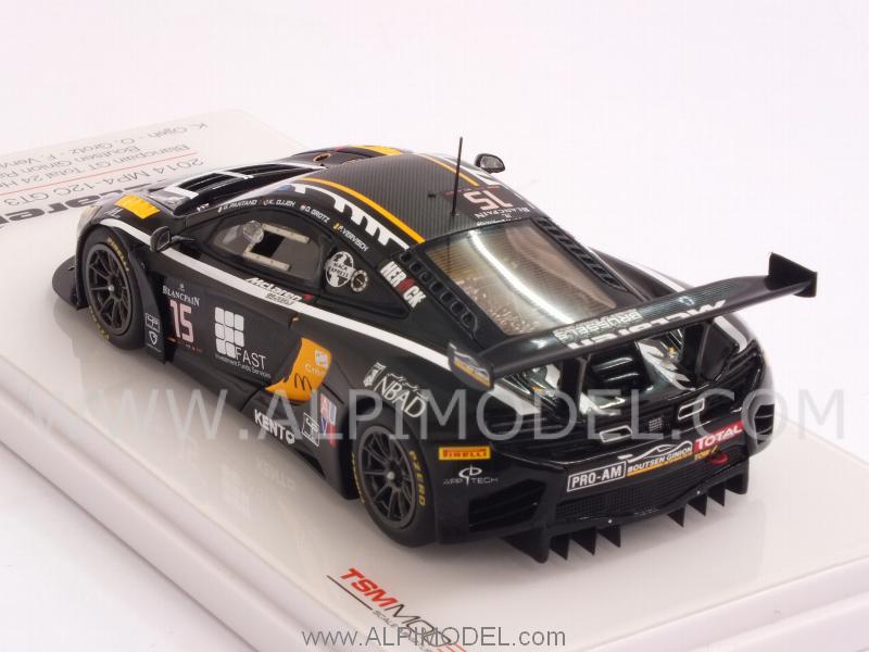 McLaren MP4/12C GT3 #15 24h Spa 2014 Ojjeh - Grotz - Vervisch - Pantano - true-scale-miniatures