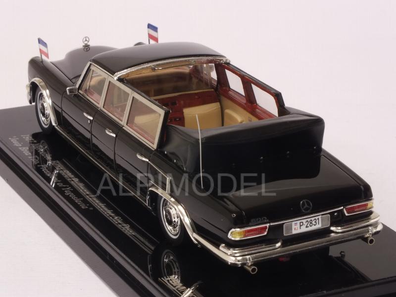 Mercedes 600 Pullman Landaulet Six-doors1967 Josip Broz Tito President of Yugoslavia - true-scale-miniatures