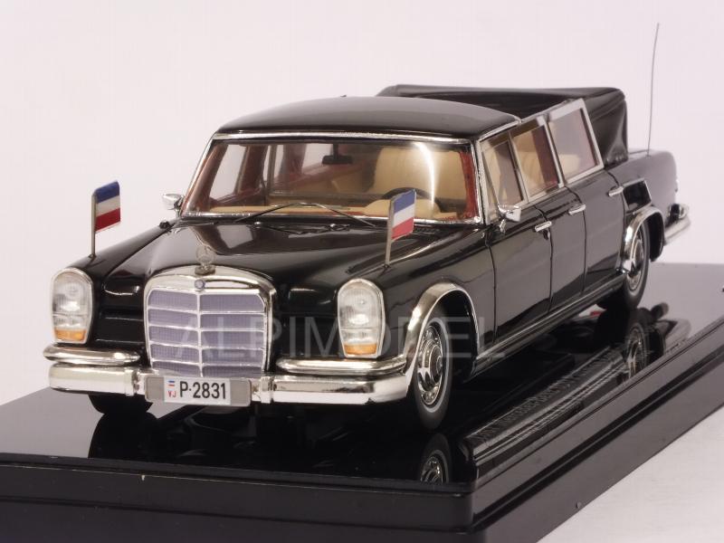 Mercedes 600 Pullman Landaulet Six-doors1967 Josip Broz Tito President of Yugoslavia by true-scale-miniatures