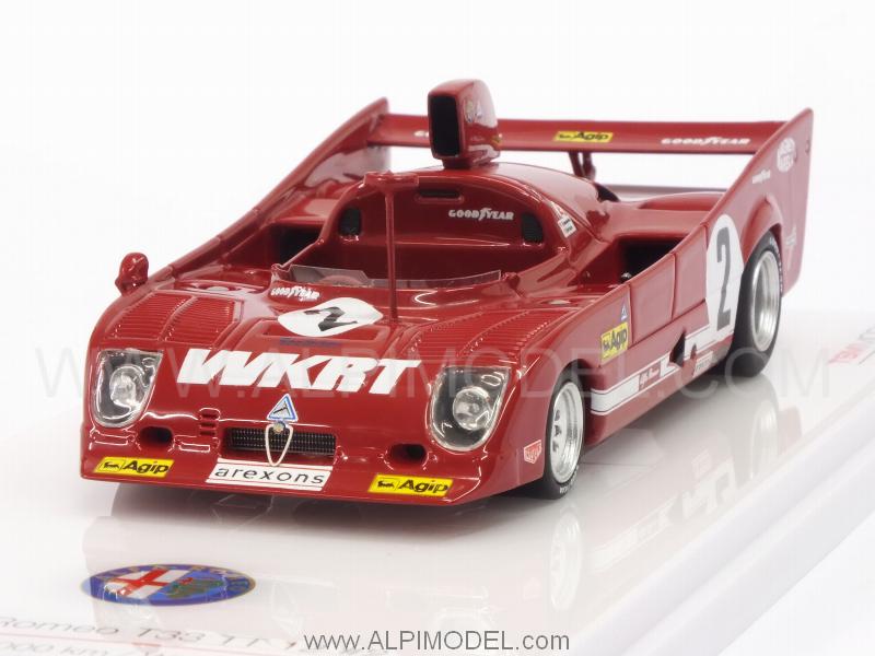 Alfa Romeo T33 TT12 #2 1000Km Monza 1975 Merzario - Laffite by true-scale-miniatures