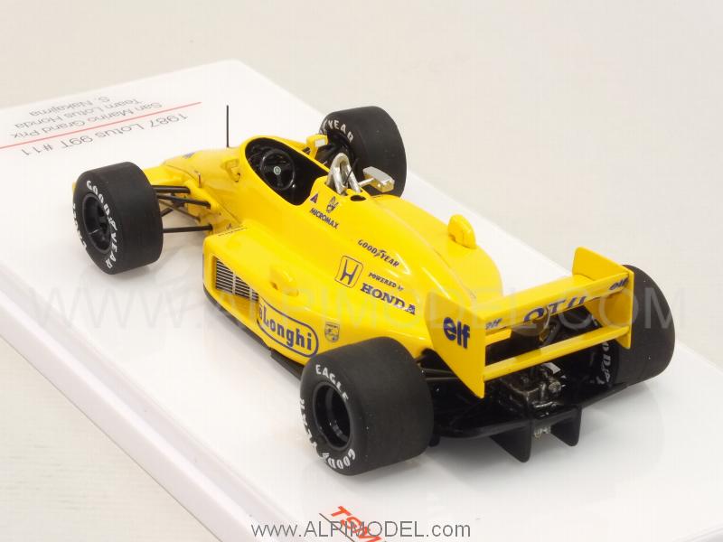 Lotus 99T #11 GP San Marino 1987 Satoru Nakajima - true-scale-miniatures