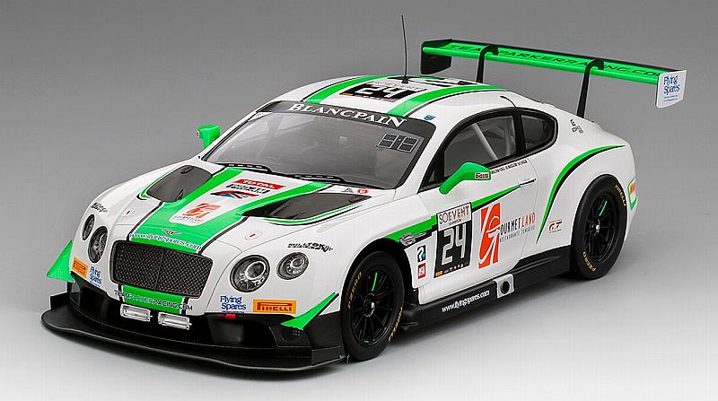 Bentley Continental GT3 #24 Blancpain GT Series Endurance Cup Spa 2016 by true-scale-miniatures