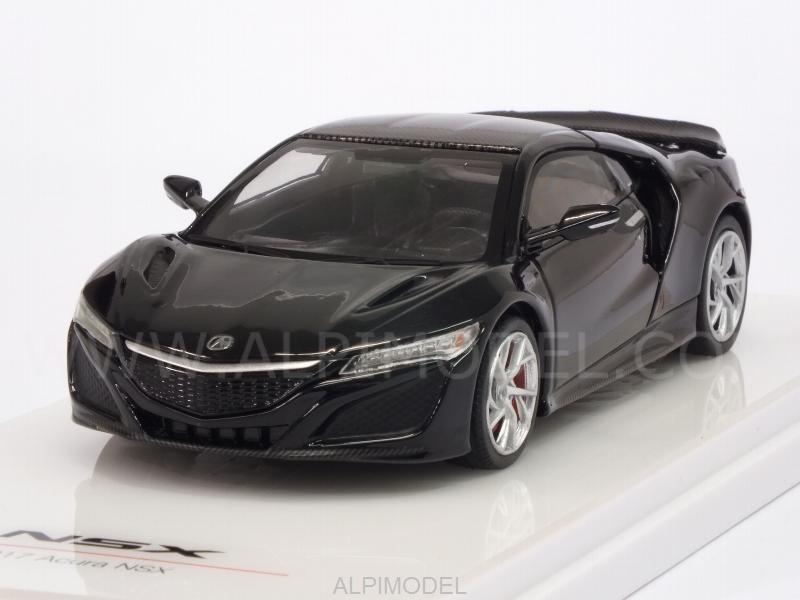 Acura NSX Berlina 2017 Black Carbon Fiber Sport Package by true-scale-miniatures