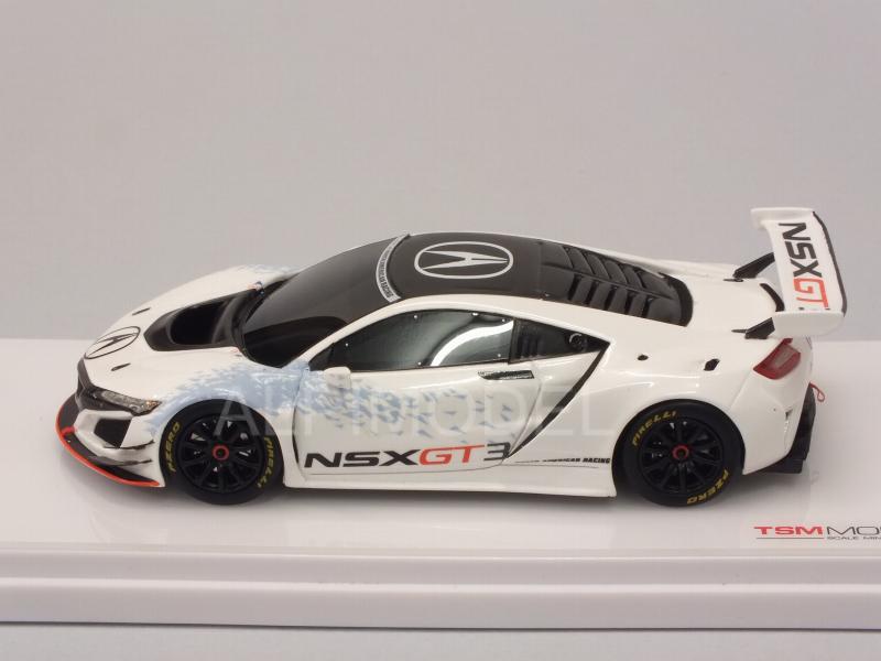 Acura NSX GT3 New York Auto Show 2016 (White) - true-scale-miniatures
